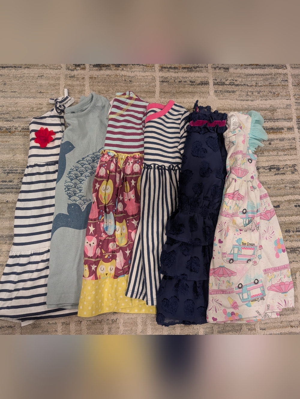 Girls 18-24 Mo Summer dresses bundle Lot Of 6